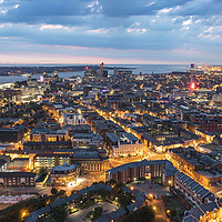 Buy canvas prints of Liverpool's Enchanting Twilight Symphony by Kevin Elias