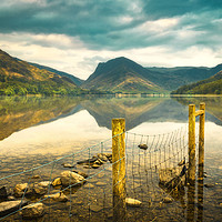 Buy canvas prints of Buttermere lake by Kevin Elias