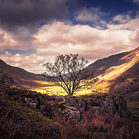Buy canvas prints of OGWEN VALLEY WALES by Kevin Elias
