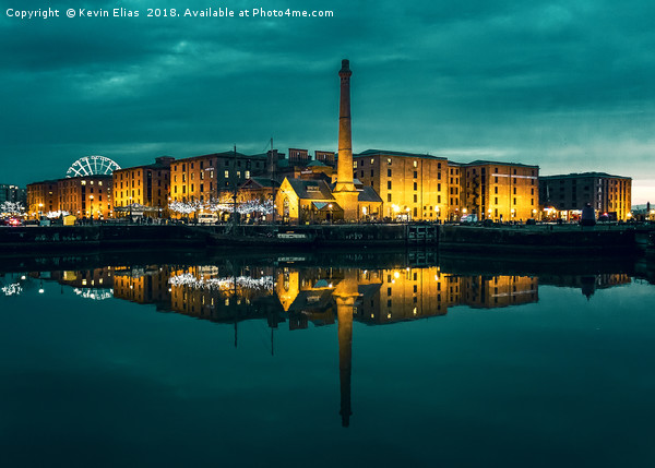 Albert dock Liverpool Picture Board by Kevin Elias