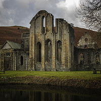 Buy canvas prints of Valle Crucis Abbey by Kevin Elias