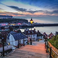 Buy canvas prints of 199 steps at Whitby by Kevin Elias