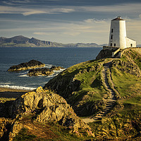 Buy canvas prints of Twr Mawr Lighthouse Anglesey by Kevin Elias