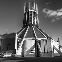 Buy canvas prints of LIVERPOOL CATHEDRAL by Kevin Elias