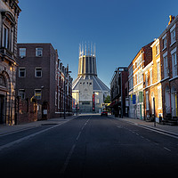 Buy canvas prints of LIVERPOOL CATHEDRAL by Kevin Elias