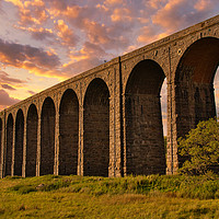 Buy canvas prints of Ribblehead viaduct by Kevin Elias