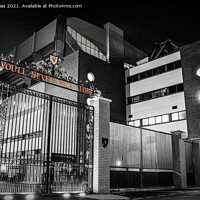 Buy canvas prints of Anfield stadium by Kevin Elias