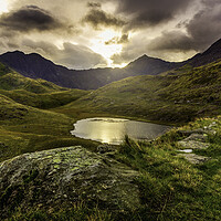 Buy canvas prints of Snowdon trail by Kevin Elias