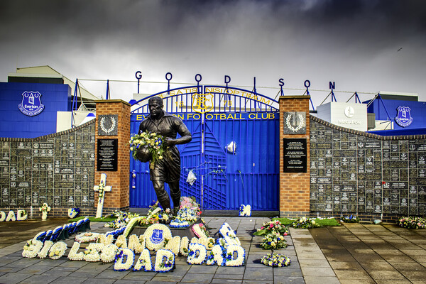 Goodison park Picture Board by Kevin Elias