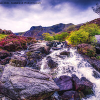 Buy canvas prints of Ogwen valley, Wales by Kevin Elias