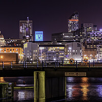 Buy canvas prints of Liverpool nights  by Kevin Elias