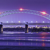 Buy canvas prints of Silver Jubilee Bridge by Kevin Elias