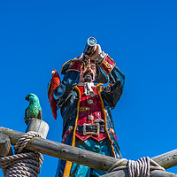 Buy canvas prints of A pirate captain by Jim Wood
