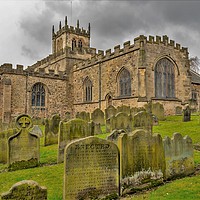 Buy canvas prints of St Mary's Church by Jim Wood