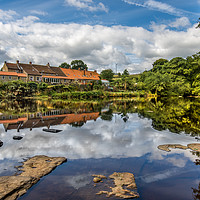 Buy canvas prints of Reflections at Wycliffe  by AMANDA AINSLEY