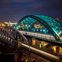 Buy canvas prints of Iconic Wearmouth Bridge by AMANDA AINSLEY