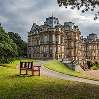 Buy canvas prints of The Bowes Museum by AMANDA AINSLEY