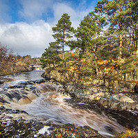 Buy canvas prints of Low Force in Teesdale by AMANDA AINSLEY