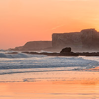Buy canvas prints of Sand Haven Sunrise by AMANDA AINSLEY