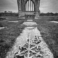 Buy canvas prints of Egglestone Abbey and The Tomb by AMANDA AINSLEY