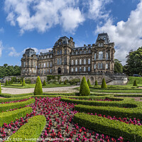 Buy canvas prints of Summer at The Bowes Museum by AMANDA AINSLEY