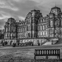 Buy canvas prints of Majestic Bowes Museum A Timeless Beauty by AMANDA AINSLEY