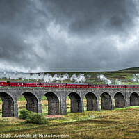 Buy canvas prints of Majestic Dandry Mires Viaduct A Journey Through Na by AMANDA AINSLEY
