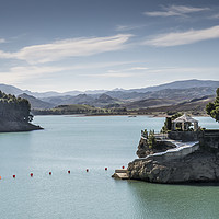 Buy canvas prints of Andalusian Lakes by Keith Harris
