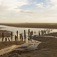 Buy canvas prints of Evening on Camber Sands by Keith Harris