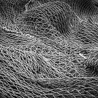 Buy canvas prints of Fishing Nets by Charles Little