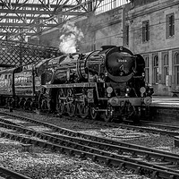 Buy canvas prints of The Cumbrian Mountain Express by Charles Little