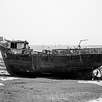 Buy canvas prints of Ship Wreck by Charles Little