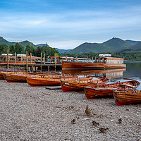 Buy canvas prints of Derwentwater Keswick by Charles Little