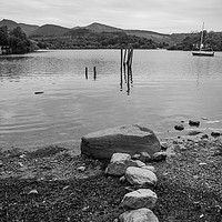 Buy canvas prints of Derwentwater Keswick by Charles Little