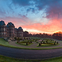 Buy canvas prints of 'Bowes Museum Sunrise' by Mark Brownless