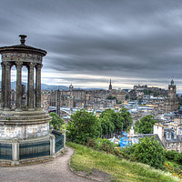 Buy canvas prints of Edinburgh Skyline by Stephen Lipton
