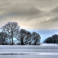Buy canvas prints of Winter at Loch Lomond by Stephen Lipton