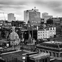 Buy canvas prints of View Of Glasgow by Anne McLuckie