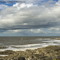 Buy canvas prints of Seafront at Porthcawl on the South Wales Coast by Nick Jenkins