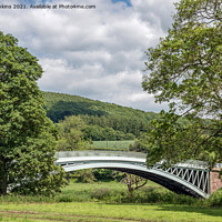 Buy canvas prints of Bigsweir Bridge River Wye Monmouthshire by Nick Jenkins