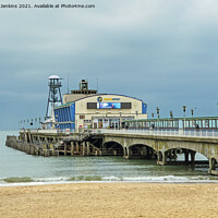 Buy canvas prints of Bournemouth Pier Dorset in November  by Nick Jenkins
