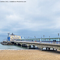 Buy canvas prints of Bournemouth Pier Dorset Coast  by Nick Jenkins