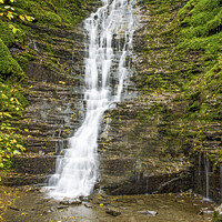 Buy canvas prints of 'Water Break its Neck' Falls Radnor Forest Wales by Nick Jenkins