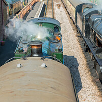 Buy canvas prints of Williton Station and Locomotives West Somerset by Nick Jenkins