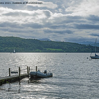 Buy canvas prints of Windermere Lake from Miller Ground   by Nick Jenkins