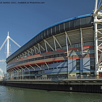 Buy canvas prints of Wales Millennium Stadium Cardiff  by Nick Jenkins