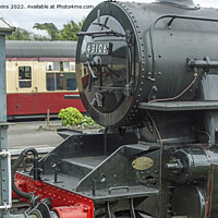 Buy canvas prints of Steam Engine 43106 at Kidderminster Station by Nick Jenkins