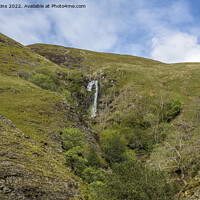 Buy canvas prints of Middle Section of Cautley Spout Howgill Fells by Nick Jenkins