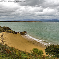 Buy canvas prints of Beach on Llanddwyn Island Anglesey  by Nick Jenkins