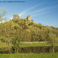 Buy canvas prints of Dryslwyn Castle Carmarthenshire by Nick Jenkins